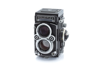 Lot 256 - A Rollei Rolleiflex 2.8F 'White Face' TLR Camera