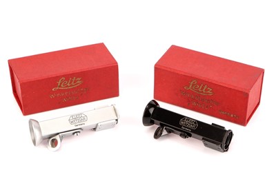 Lot 1113 - Two Leitz WINTU Right-Angle Viewfinders