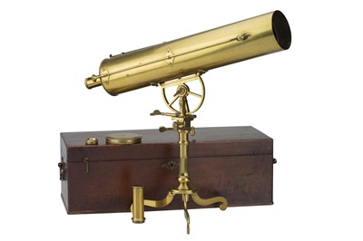 Lot 470 - A Fine 4-inch Reflecting Telescope by Watkins & Smith