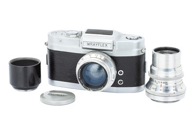 Lot 239 - A Wray Wrayflex Ia Camera
