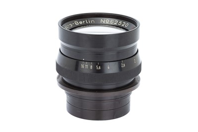 Lot 290 - An Astro-Berlin C Gauss-Tachar f/2 100mm Lens