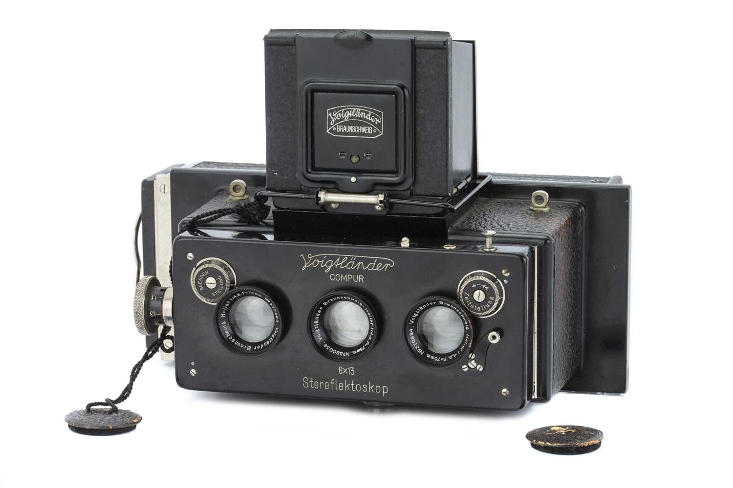 Lot 262 - A Voigtlander Stereflektoskop 6x13 Stereo Camera