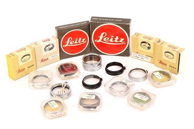 Lot 1116 - A Collection of Leitz Filters