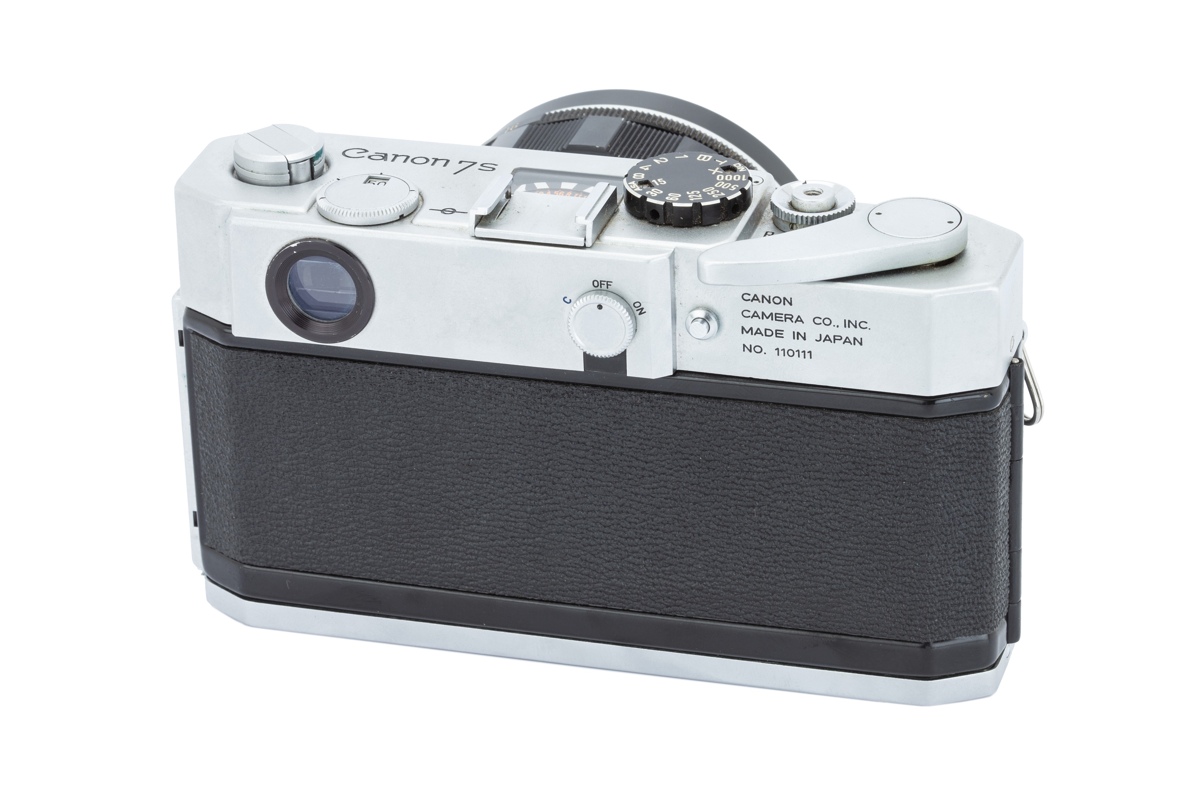 Lot 112 A Canon 7s Rangefinder Camera,