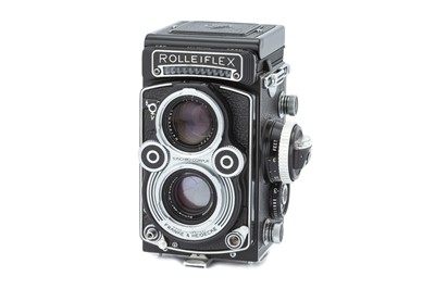 Lot 258 - A Rollei Rolleiflex 3.5F TLR Camera