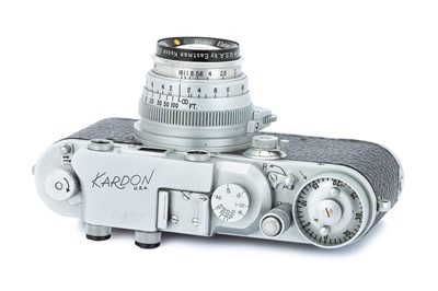 Lot 129 - A Premier Instruments Kardon Military Rangefinder Camera