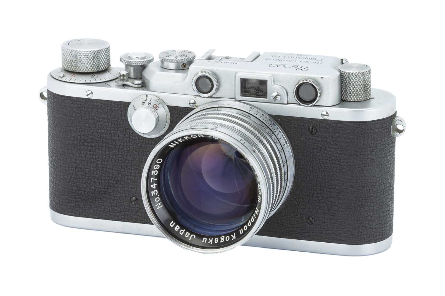 Lot 125 - A Nicca Co. Nicca IIIA Rangefinder Camera