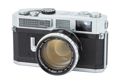Lot 111 - A Canon Model 7 Rangefinder Camera