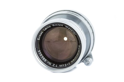 Lot 33 - A Leitz Summicron 'Thorium' f/2 50mm Lens