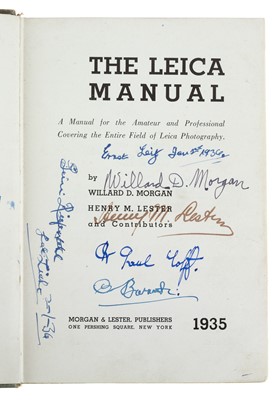 Lot 105 - The Leica Manual - Signed