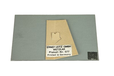 Lot 102 - A Leica Service Mirrored Sign