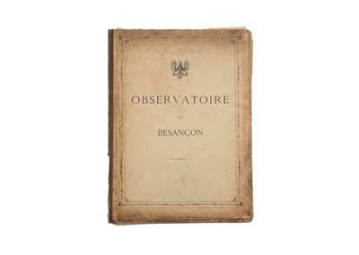 Lot 452 - Observatoire De Besancon