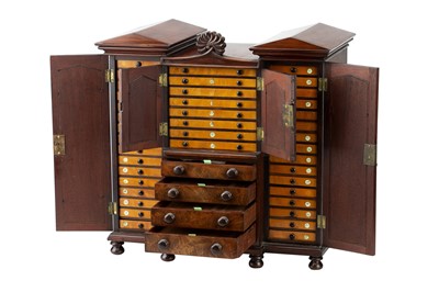 Lot 395 - A Fine Breakfront Collectors Cabinet