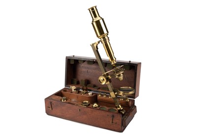 Lot 364 - A Late 18th Century Compound Chest Microscope By Dollond, London