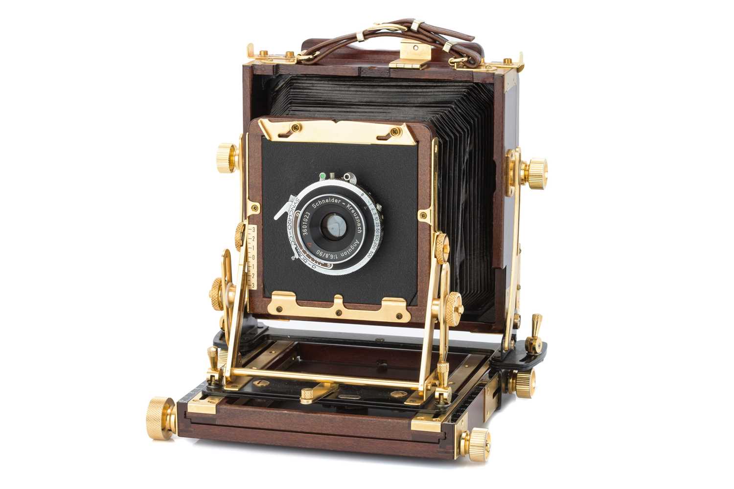 Lot 328 - A Hope Tachihara 5x4" Mahogany Field Camera