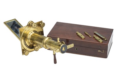 Lot 365 - A Fine 18th Century Solar Microscope By W & S Jones, London