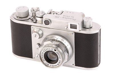 Lot 1130 - A Minolta 35 Model A Rangefinder Camera