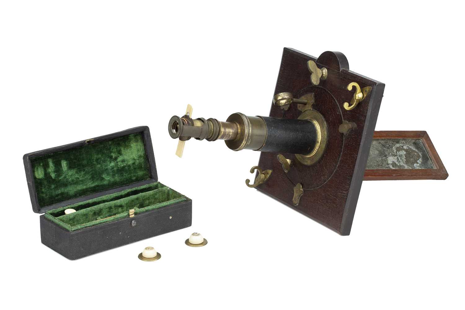 Lot 362 - An Important John Cuff 'First Form', Solar Microscope