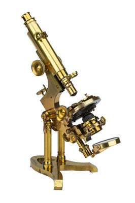 Lot 371 - A Large & Impressive Ross No.1 Zentmayer Microscope