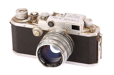 Lot 1131 - A Canon IIF Rangefinder Camera