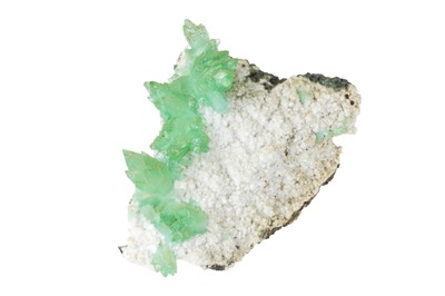 Lot 526 - Green Apophyllite on Basalt, India