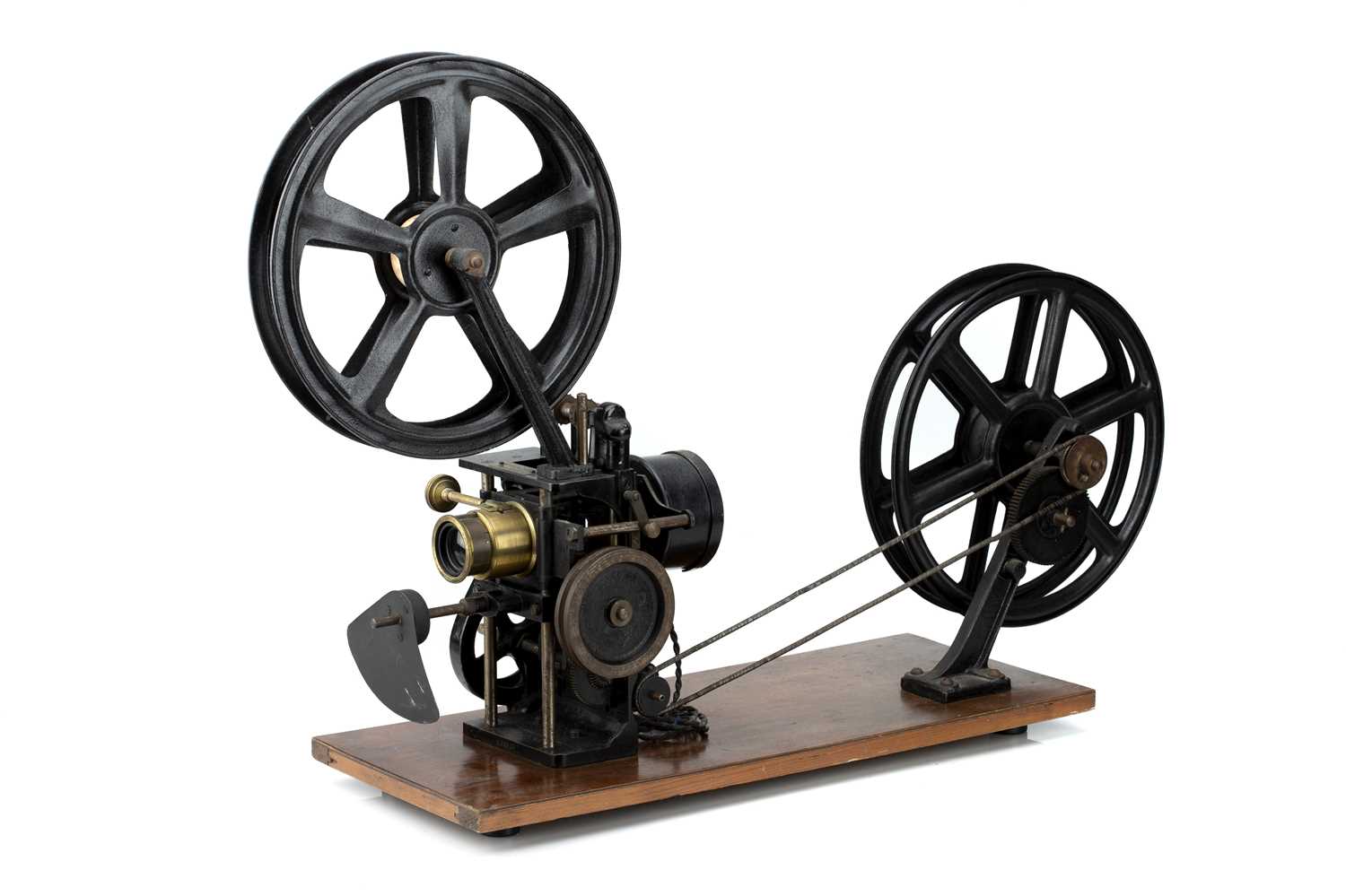 Lot 353 - A 35mm Hand Crank Cinema Projector,