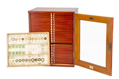 Lot 430 - A Large Cabinet of Good Microscope Slides