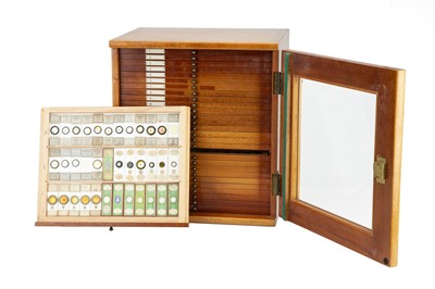 Lot 431 - A Large Cabinet of Good Microscope Slides