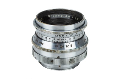 Lot 318 - A Meyer Gorlitz Primoplan f/1.9 58mm Lens