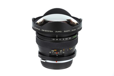 Lot 210 - An Olympus Zuiko Shift f/3.5 24mm Lens