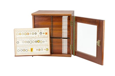 Lot 432 - A Large Cabinet of Good Microscope Slides