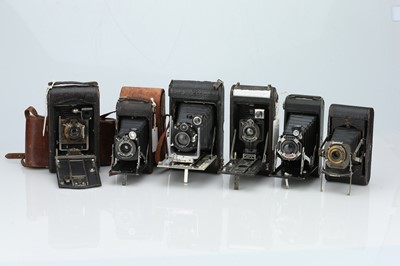 Lot 601 - A Selection of Folding Cameras