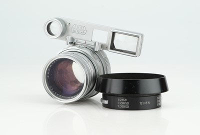 Lot 384 - A Leitz Summicron f/2 50mm Lens