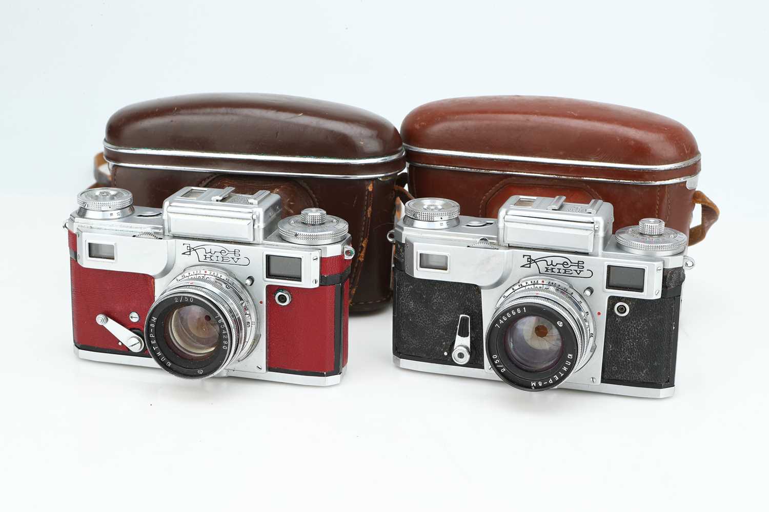 Lot 511 - Two Russian Kiev Rangefinder Cameras