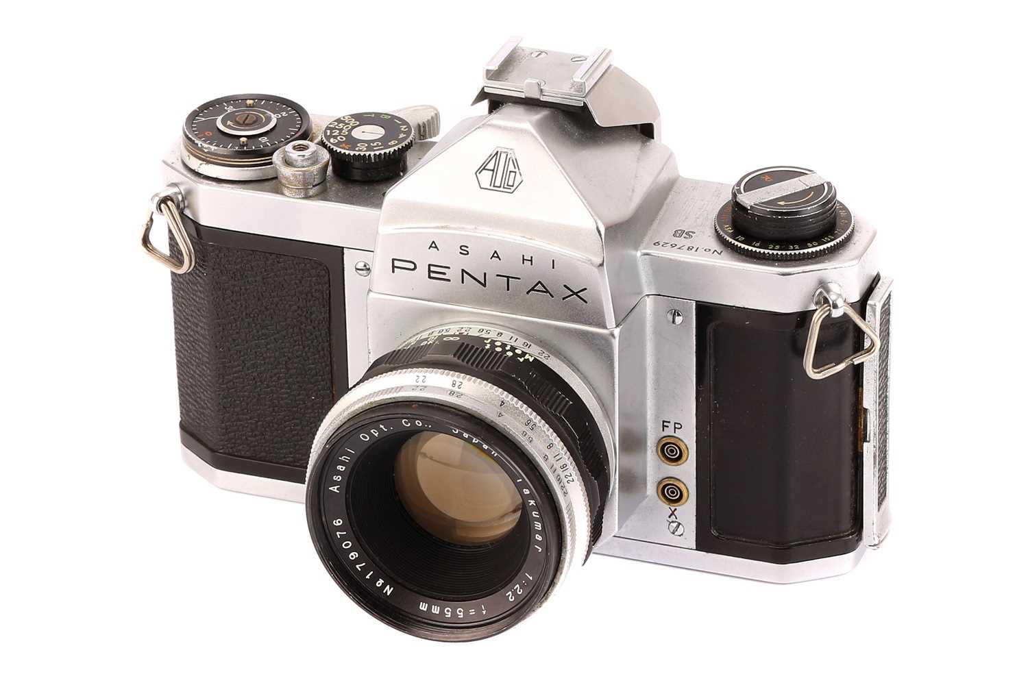 Lot 1143 - An Asahi Pentax SB SLR Camera