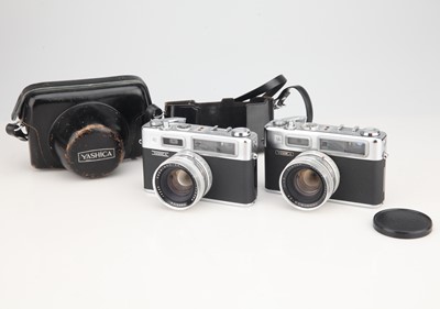 Lot 515 - Two Yashica Electro 35 35mm Rangefinder Cameras