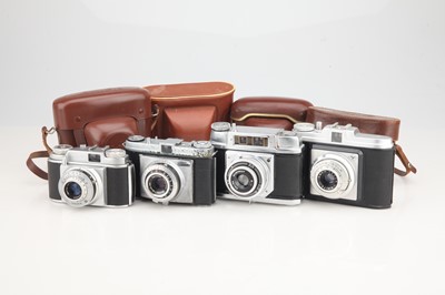 Lot 772 - A Selection of Various Cased Cameras