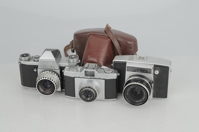 Lot 514 - A Selection of Three 35mm Cameras