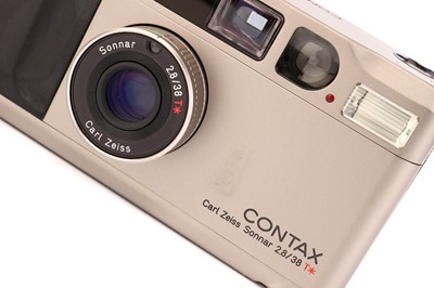 Lot 1145 - A Contax T2 Compact Camera