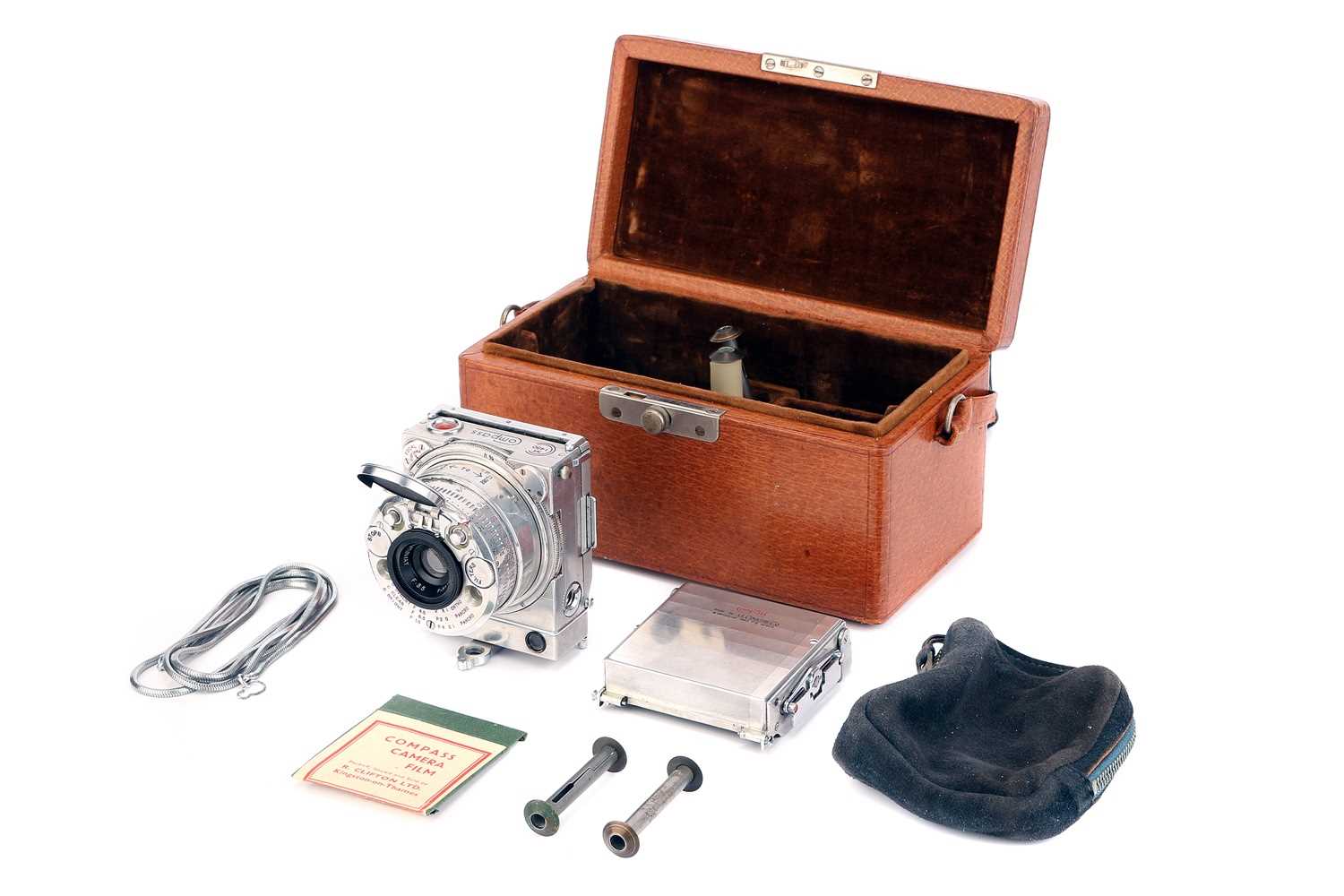 Lot 1147 A Jaeger LeCoultre Compass Camera Outfit