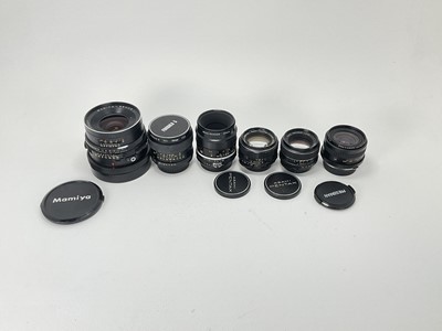 Lot 811 - A Mixed Selection of Photographic Lenses