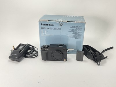 Lot 776 - A Panasonic LUMIX DMC-L1K Digital Mirrorless Camera