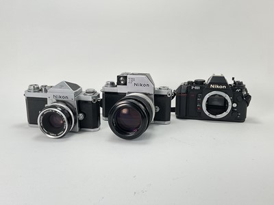 Lot 780 - A Selection of Nikon 35mm SLR Cameras