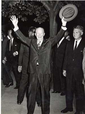 Lot 322 - Original Photographs of Presidents Eisenhower and Reagan