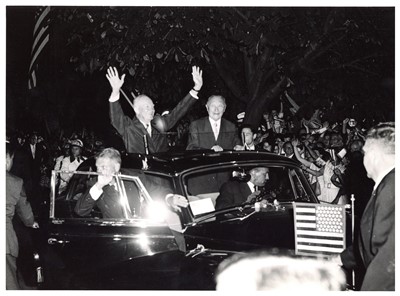 Lot 322 - Original Photographs of Presidents Eisenhower and Reagan