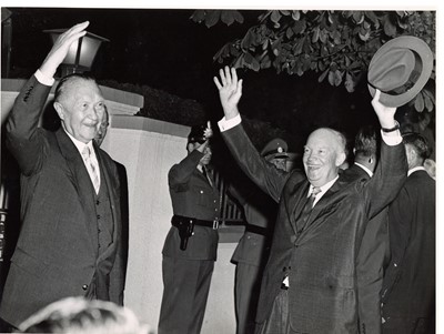 Lot 322 - Original Photographs of Presidents Eisenhower and Reagan
