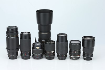 Lot 812 - A Selection of 35mm SLR Lenses