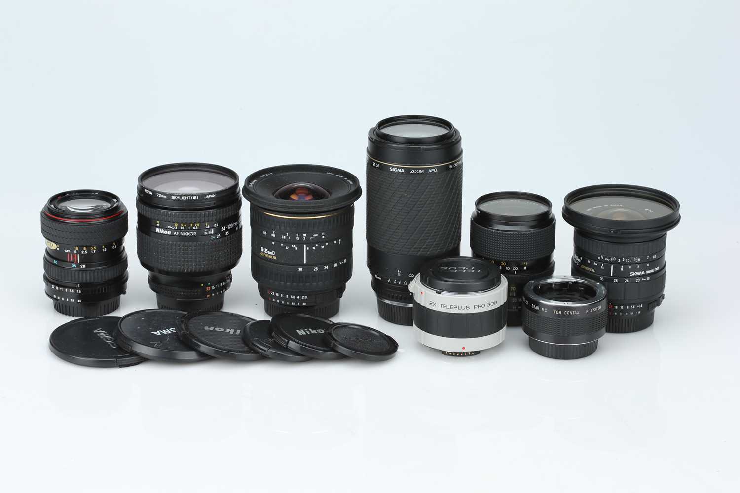 Lot 813 - A Selection of 35mm SLR Camera Lenses