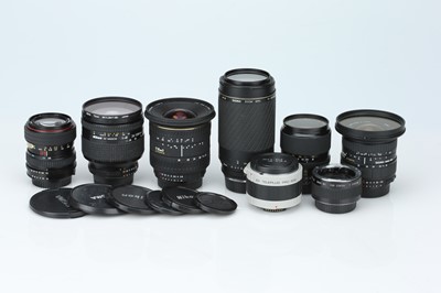 Lot 813 - A Selection of 35mm SLR Camera Lenses