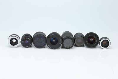 Lot 813 - A Selection of 35mm SLR Camera Lenses